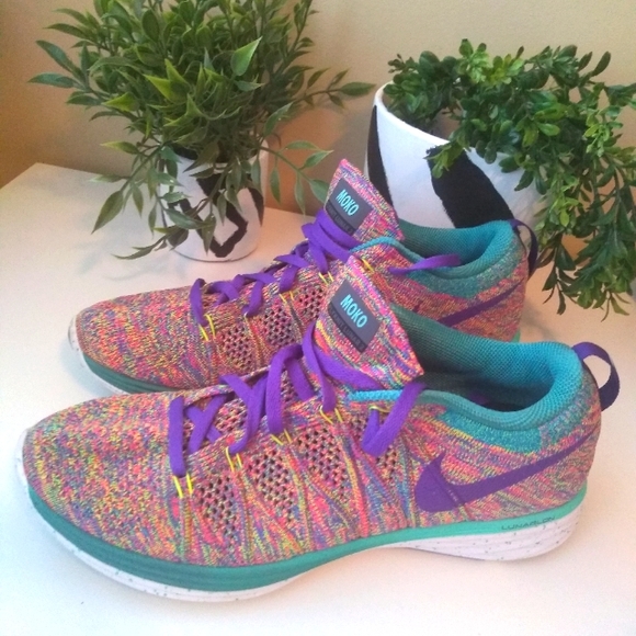 Nike Moko Flyknit Lunar 2 women's Size 8.5 - Picture 1 of 6